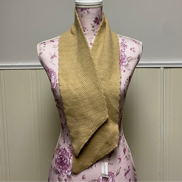 Banana Republic Accessories - BANANA REPUBLIC Scarf Lambswool Angora Rabbit Hair Camel Color